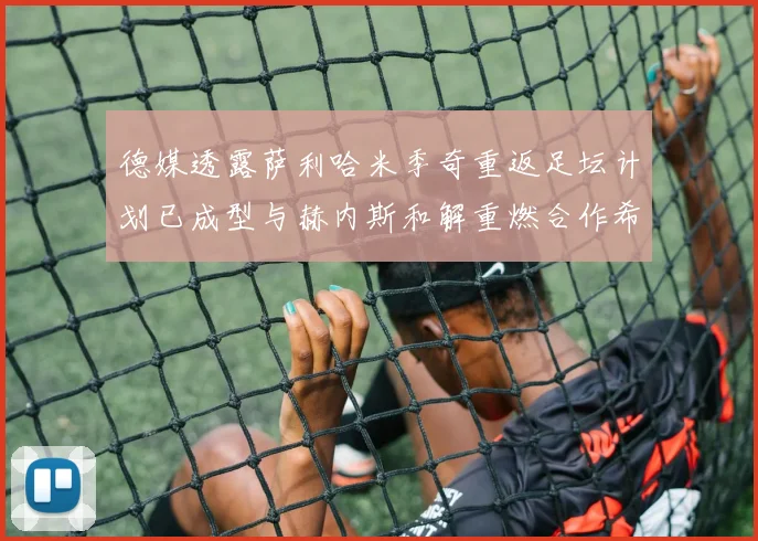 德媒透露萨利哈米季奇重返足坛计划已成型与赫内斯和解重燃合作希望